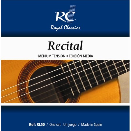 Струны для классической гитары ROYAL CLASSICS RL50 RECITAL
