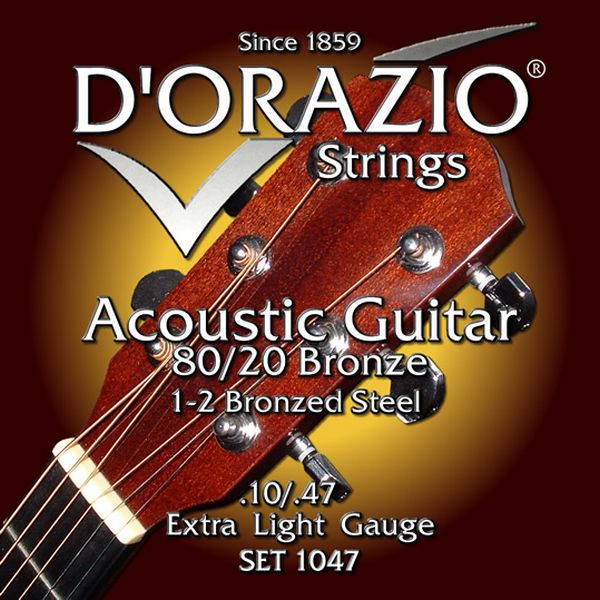 Струны для акустической гитары D’ORAZIO SET-1047