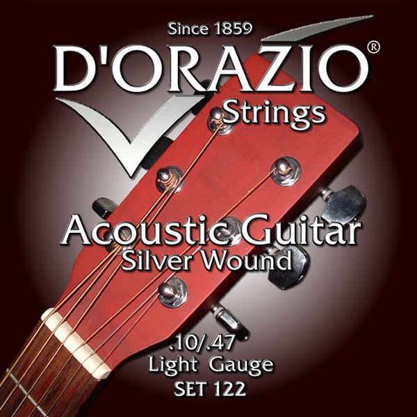 Струны для акустической гитары D’ORAZIO SET-122