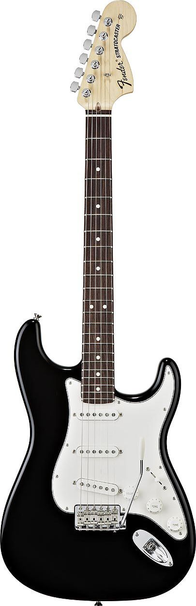 Электрогитара Fender Standart Stratocaster HSS FR RW (114-4700-506) BLACK