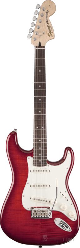 Электрогитара Fender Squier Standard Stratocaster FMT RW CRT (032-1670-538) 