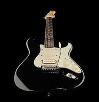 Электрогитара Fender American DLX Strat Plus HSS RW MBLK (011-8110-710)