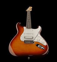 Электрогитара Fender DLX Strat Plus Top HSS IOS RW TSB (014-4730-352)