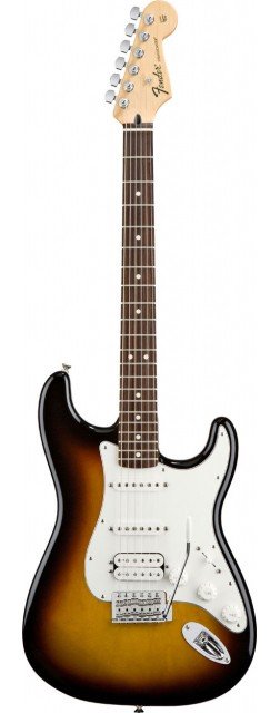 Электрогитара Fender Standard Stratocaster HSS FR RW Sunburst (114-4700-532)