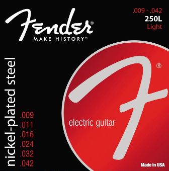 Cтруны для электрогитары Fender 250L (073-0250-403)