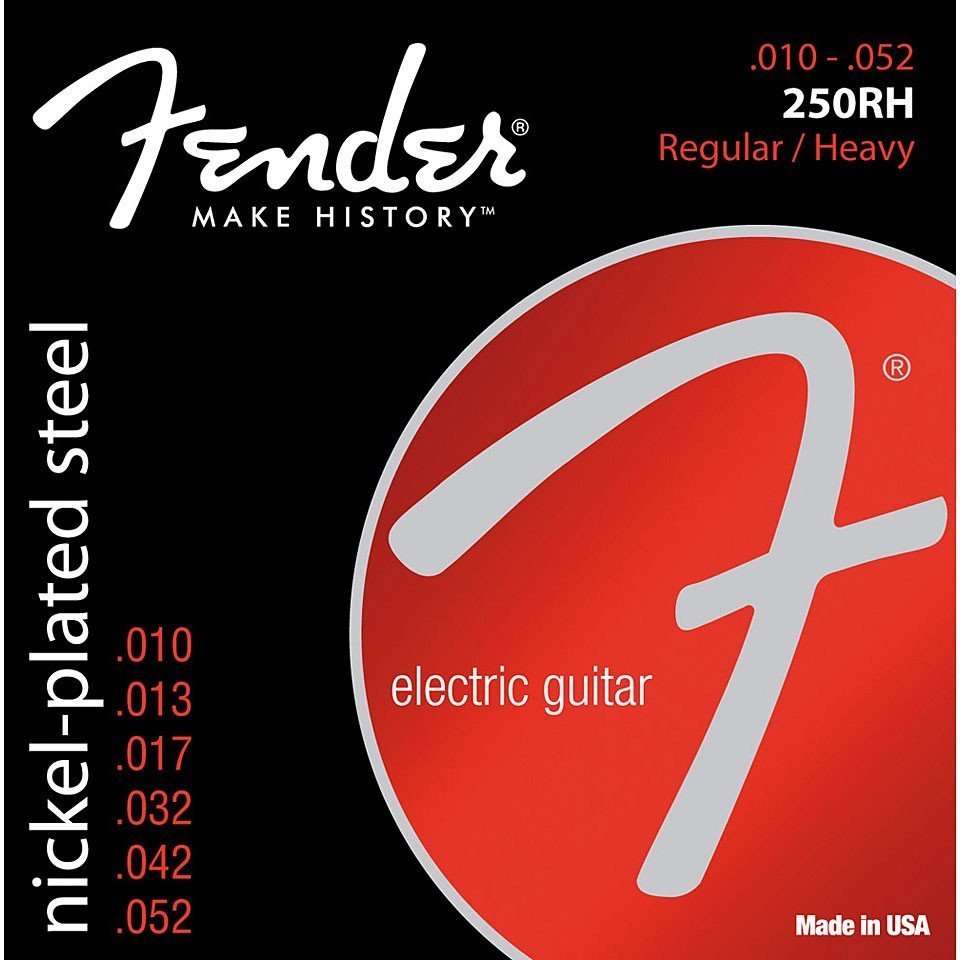 Cтруны для электрогитары Fender 250RH (073-0250-407)