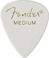 Медиатор Fender 351 Classic Celluloid White Medium (980351380)