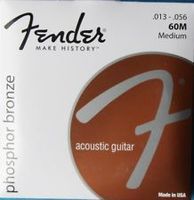 Струны акустической гитары Fender 60M (073-0060-408)