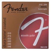 Струны для акустической гитары Fender 880XL 80 20 COATED 10 48 (073-0880-002)
