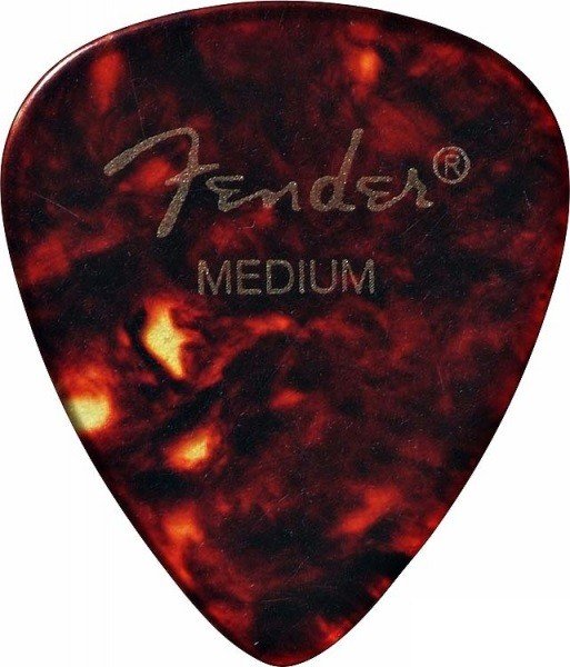 Медиатор Fender 451 JR Shape 1/2 GR Shell Medium (980451300)