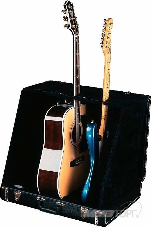 Стойка для 3х гитар Fender Stage Guitar Case Stand Black (099-1006-506)