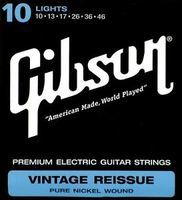 Струны для электрогитары GIBSON VINTAGE RE-ISSUE PURE NICKEL WOUND (010-046) (SEG-VR10)