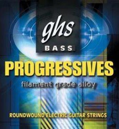 Струны для бас-гитары GHS STRINGS PROGRESSIVES BASS SET (XL8000)