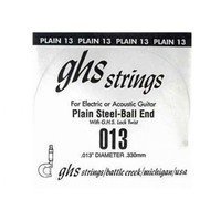 Струна для гитары GHS STRINGS 013 SINGLE PLAIN BALLEND (13)