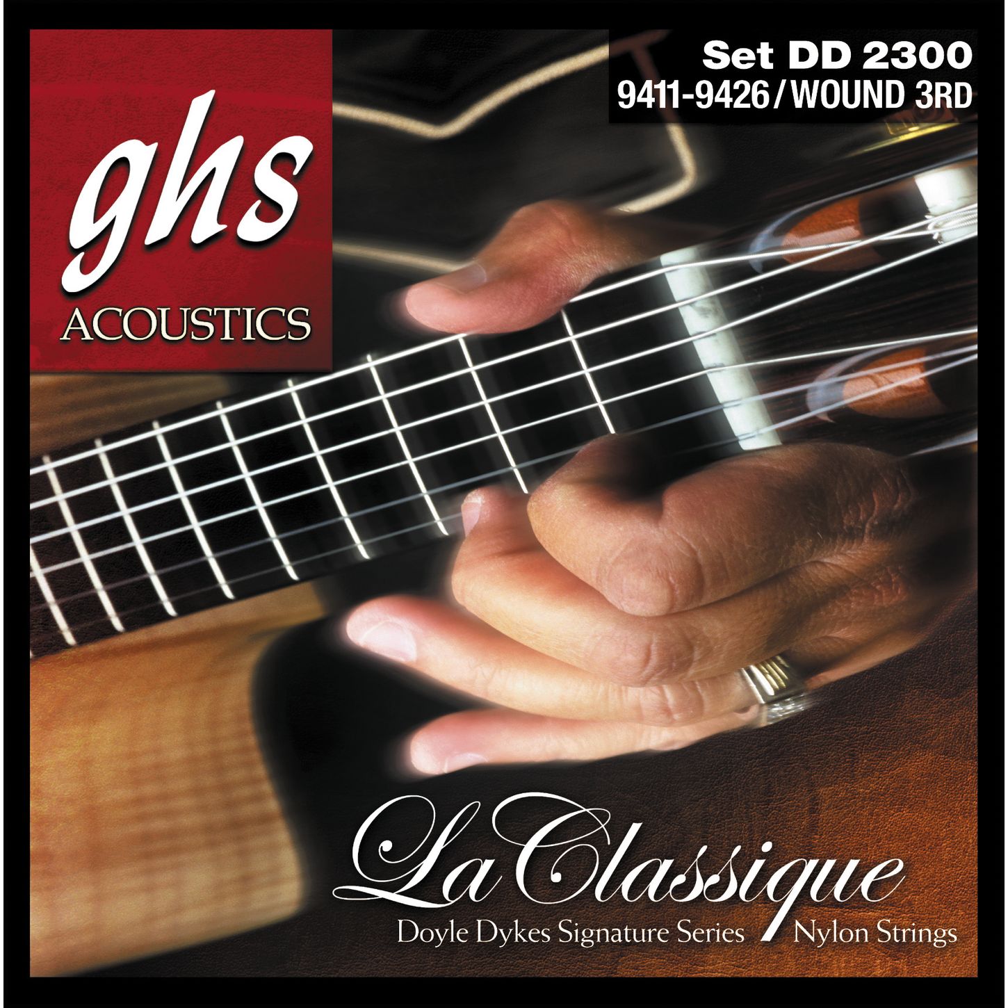 Струны для классической гитары GHS STRINGS DD2300 DOYLE DYKES SIGNATURE (DD2300)