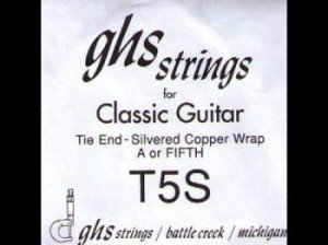 Струна 5-я для классической гитары GHS STRINGS (T5S)