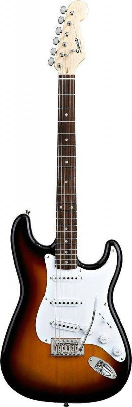 Электрогитара Squier by Fender STD STRAT LH Antique Burst (032-1620-537)