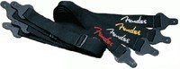 Ремень для гитары FENDER STRAP 2 BLACK WHITE LOGO (990662080)