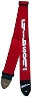 Ремень для гитары GIBSON GIBSON USA STYLE 2 SAFETY STRAP - FERRARI RED (ASGSBU-20)