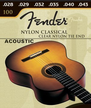 Cтруны для классической гитары FENDER 100 (730100400)