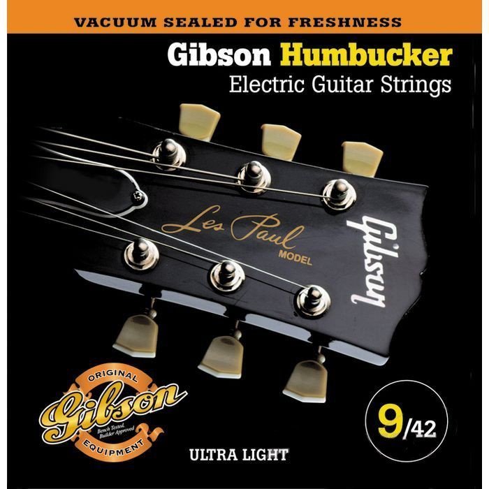 Струны для электрогитары GIBSON HUMBUCKER SPECIAL ALLOY .009-.042 (SEG-SA9)