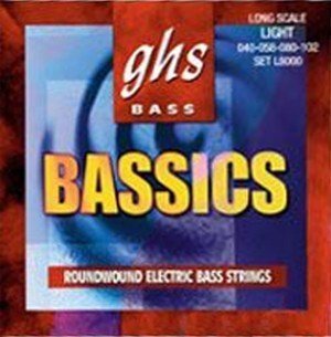 Струны для бас-гитары GHS STRINGS BASSICS BASS SET (L6000)