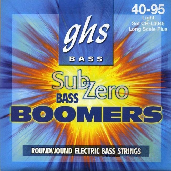 Струны для бас-гитары GHS STRINGS CR-L3045 SUB-ZERO BASS BOOMERS LIGHT (CR-L3045)