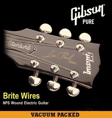 Струны для электрогитары GIBSON BRITE WIRES NPS WOUND ELECT.009-.046 (SEG-700ULMC)