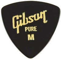 Набор медиаторов GIBSON 1 2 GROSS BLACK STANDARD STYLE MEDIUM (APRGG-74M)