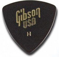 Набор медиаторов GIBSON 1 2 GROSS BLACK WEDGE STYLE HEAVY (APRGG-73H)