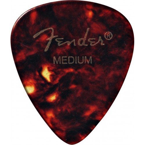 Набор медиаторов Fender 351 Classic Celluloid Shell Medium (098-0351-300)
