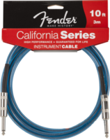 Кабель инструментальный готовый Fender California Instrument Cable 10 LPB (099-0510-002)