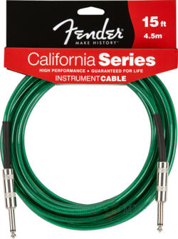 Инструментальный кабель готовый Fender California Instrument Cable 15 SFG (099-0515-057)
