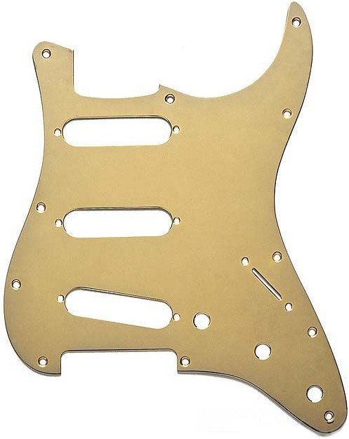 Панель-накладка для гитары Fender Pickguard Standard Stratocaster Gold (099-1360-200)