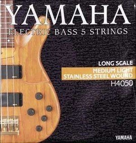 Струны Yamaha H4050 STAINLESS STEEL MEDIUM LIGHT 5 STRING 45-126