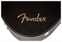 Кейс для акустических гитар FENDER DREADNOUGHT ACOUSTIC GUITAR CASE BLACK FLAT TOP  