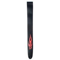 Ремень Planet WAVES PW25L-FLME Icon Collection Guitar Strap, Red Flame