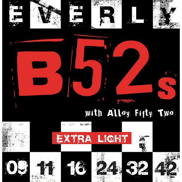 Струны Everly 9209 B52s ELECTRIC EXTRA LIGHT 09-42