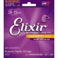 Струны для акустической гитары Elixir AC NW 12SM